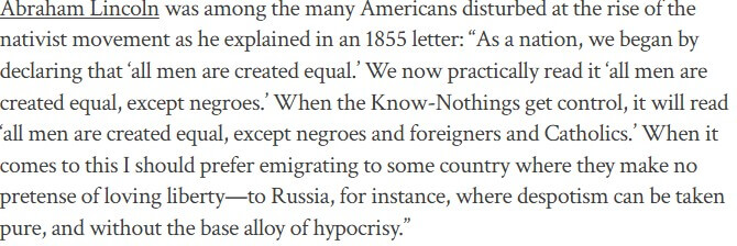 Abraham Lincoln quote